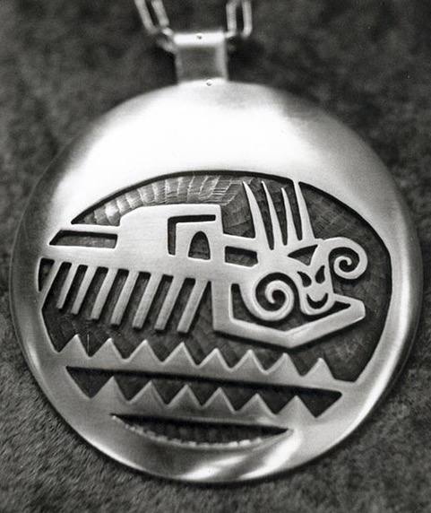 The Bronislaw Malinowski Award - A Silver Medallion with a Native American Engraving