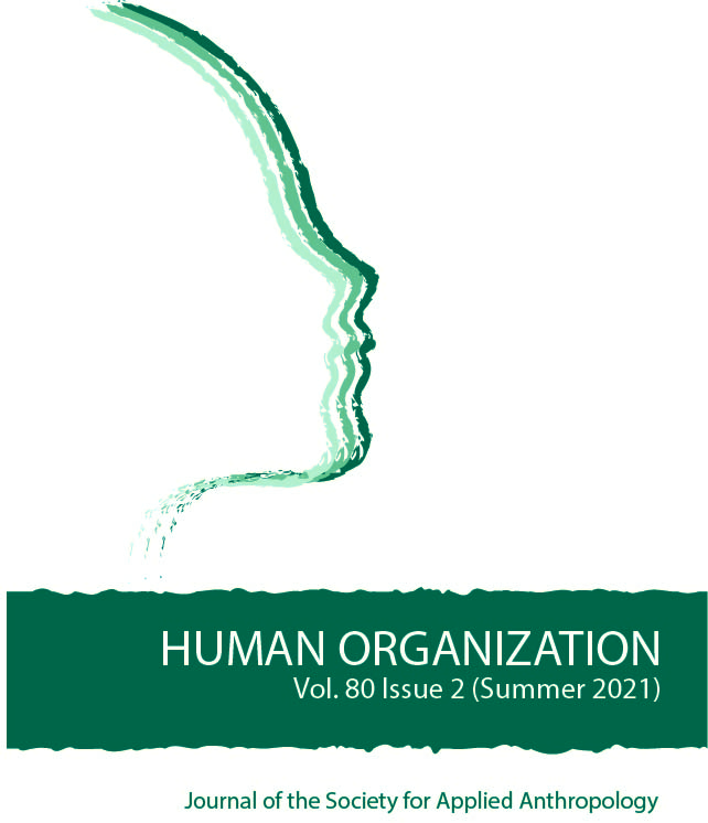 Cover of the Human Organization Publication